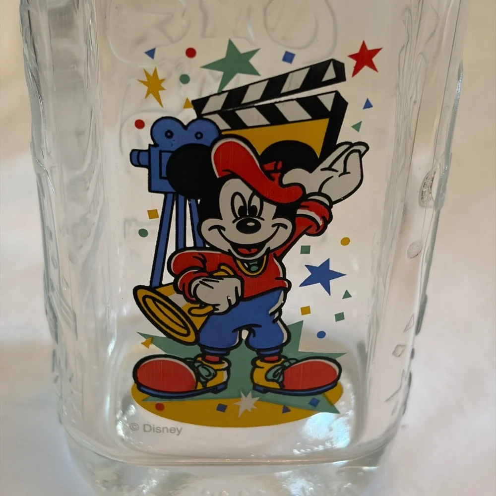*VINTAGE* McDonald's Walt Disney World 2000 Celebration Collectable Glass ~ NEW